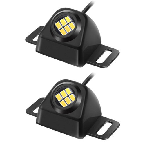 12-24V Reversing car light High Brightness Flashing Warning Lamp Auto