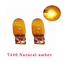 1/4/10pcs T20 7440 7443 WY21W W21W Halogen Bulbs 7443 W21/5W T20 Super