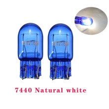 1/4/10pcs T20 7440 7443 WY21W W21W Halogen Bulbs 7443 W21/5W T20 Super