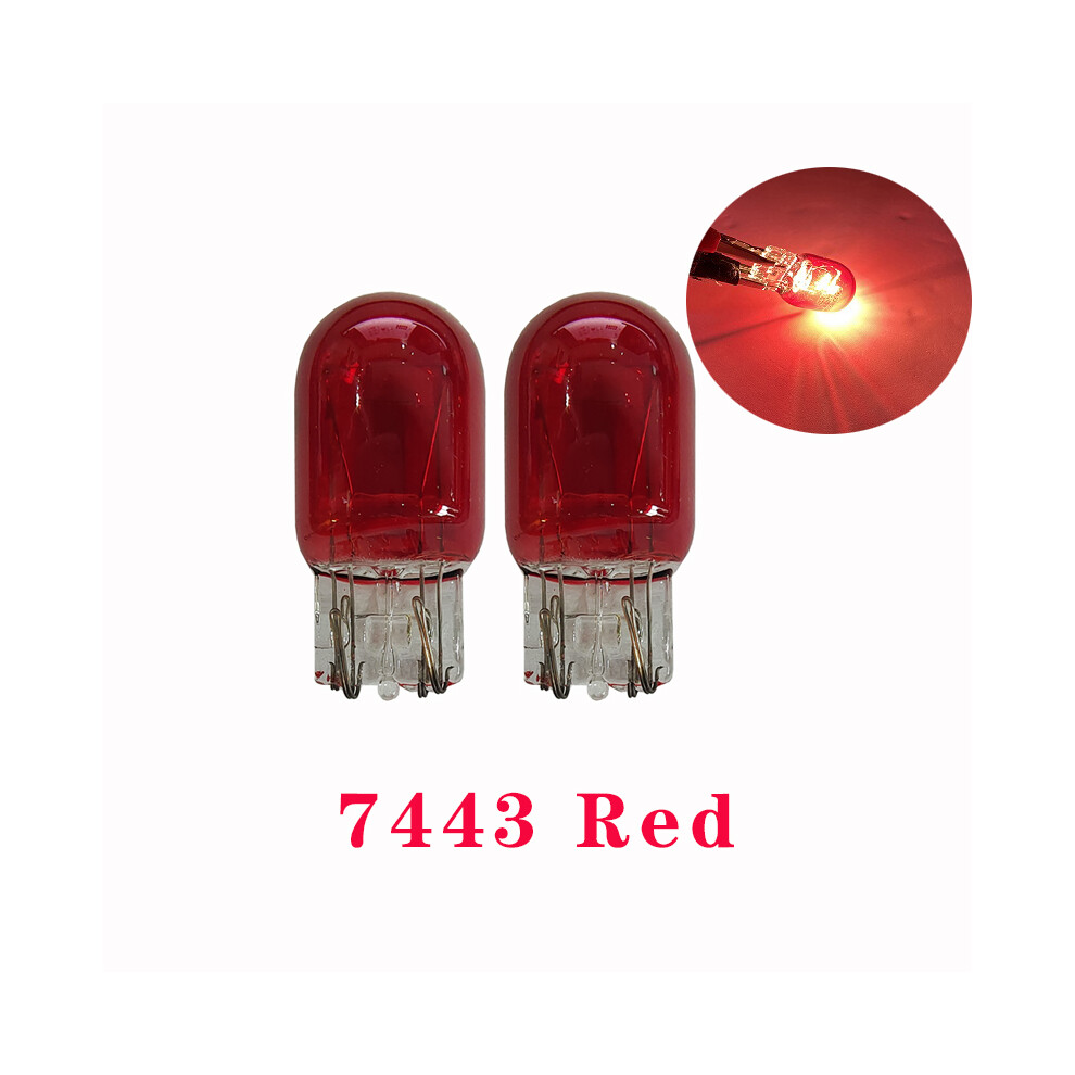 1/4/10Pcs T20 7440 7443 Wy21w W21w Halogen Bulbs 7443 W21/5W T20 Super 9158107025639
