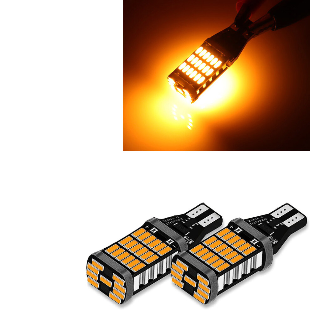 2Pcs Led T15 W16w 921 912 T16 902 Led Bulbs High Power 45Pcs 4014Smd Super 9158107013308