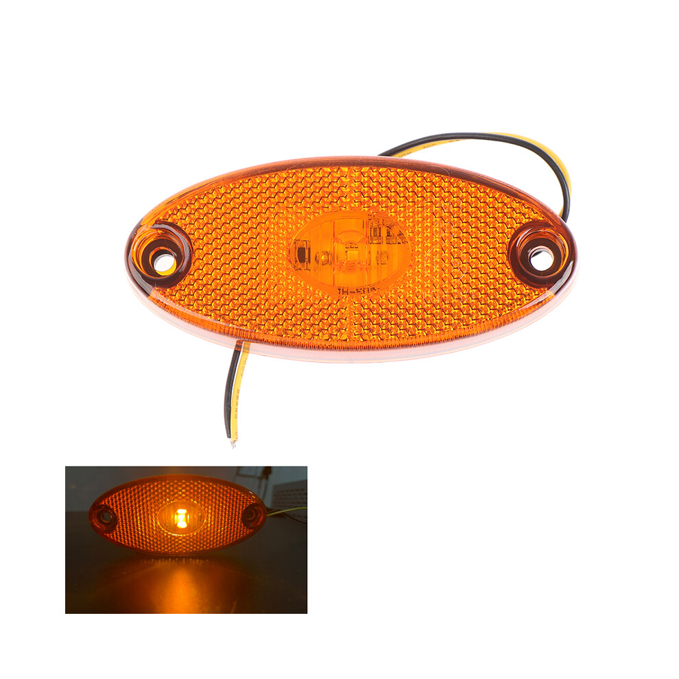 1Pc 12V 24V Led Side Marker Car Lights For Trailer Trucks Avan Side Clearance 9158107024618