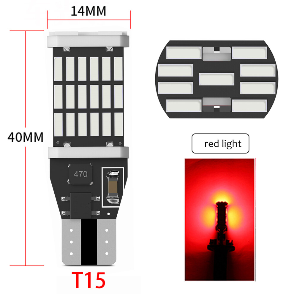 2Pc T10 W5w T15 W16w Led Car Lights Canbus 4014Smd For Interior Accessories 9158107017856