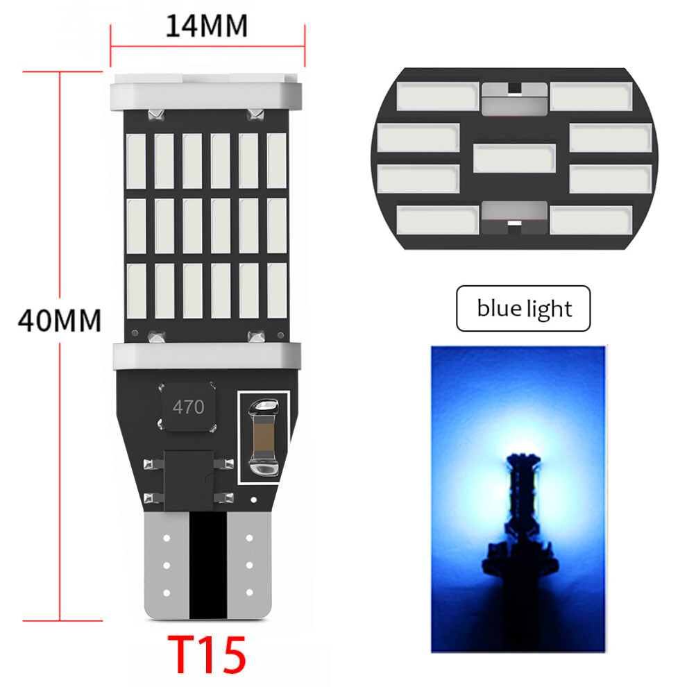 2Pc T10 W5w T15 W16w Led Car Lights Canbus 4014Smd For Interior Accessories 9158107020184
