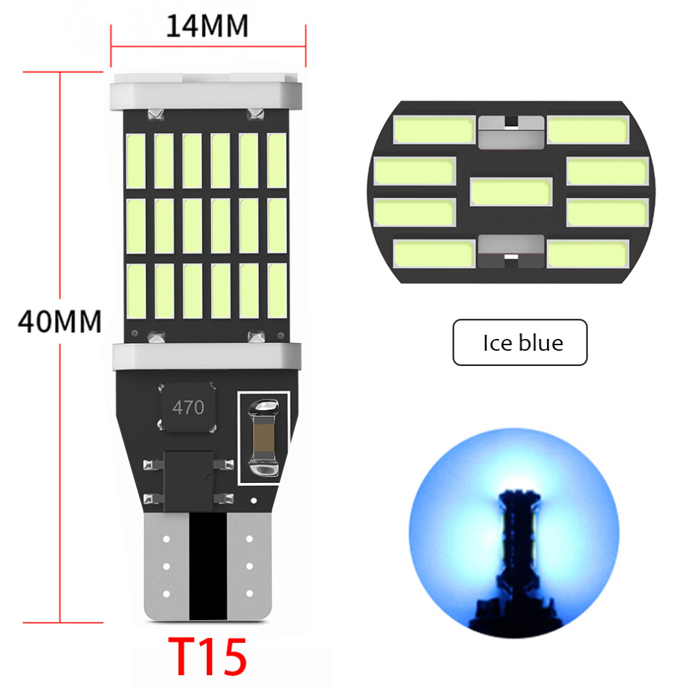 2Pc T10 W5w T15 W16w Led Car Lights Canbus 4014Smd For Interior Accessories 9158107021389