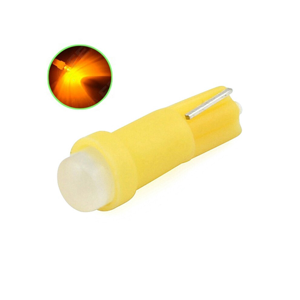 10Pcs T5 Led Car S W1.2w W3w Led Interior Car Auto Side Wedge Light 9158107015524