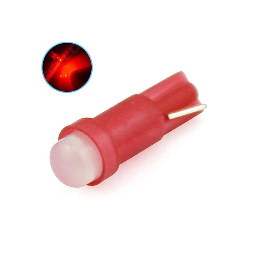 10Pcs T5 Led Car S W1.2w W3w Led Interior Car Auto Side Wedge Light 9158107030220