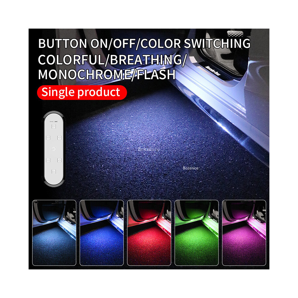 Door Warning Car Led Colorful Flash Atmosphere Welcome Car Light 9158107017702
