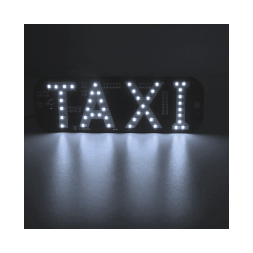 12V Led Taxi Cab Indicator Energy Saving Long Life Lamp Windscreen Sign 9158107021679
