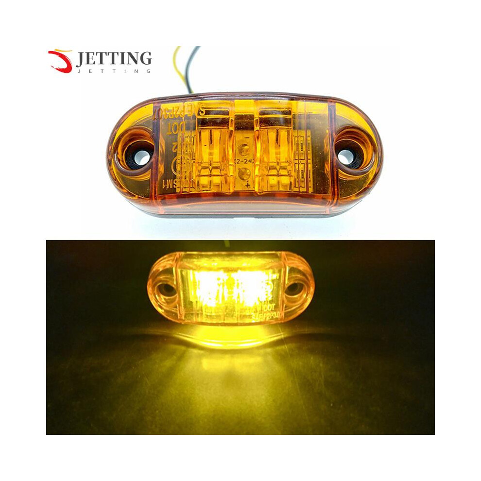 1Pc 12V 24V Led Side Marker Car S Warning Tail Car Auto External Light 9158107018112