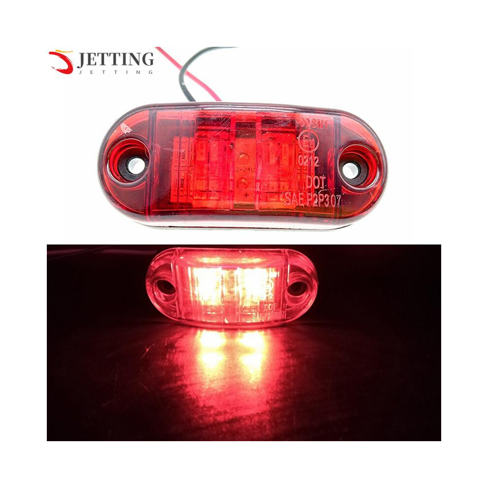 1Pc 12V 24V Led Side Marker Car S Warning Tail Car Auto External Light 9158107030817