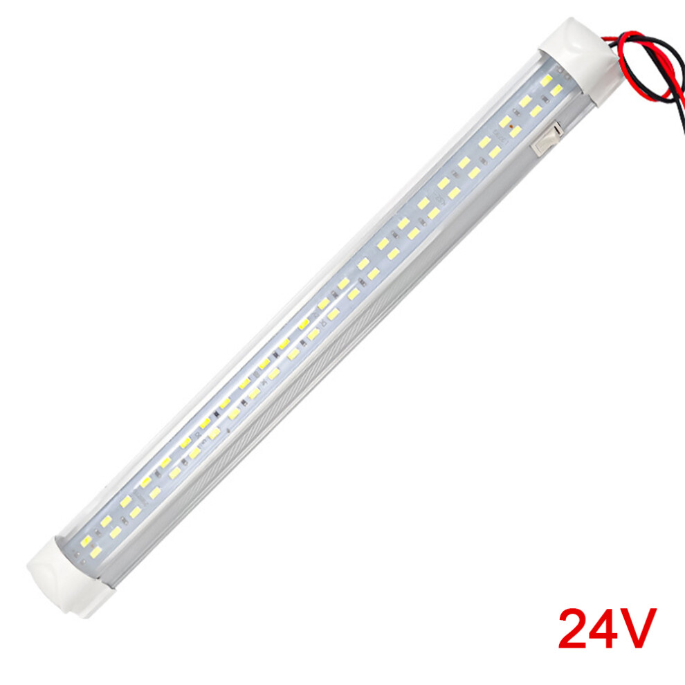 12V 72Led Interior Car Strip Bar Lamp Van Bus Avan On/Off Switch Light 9158107032446