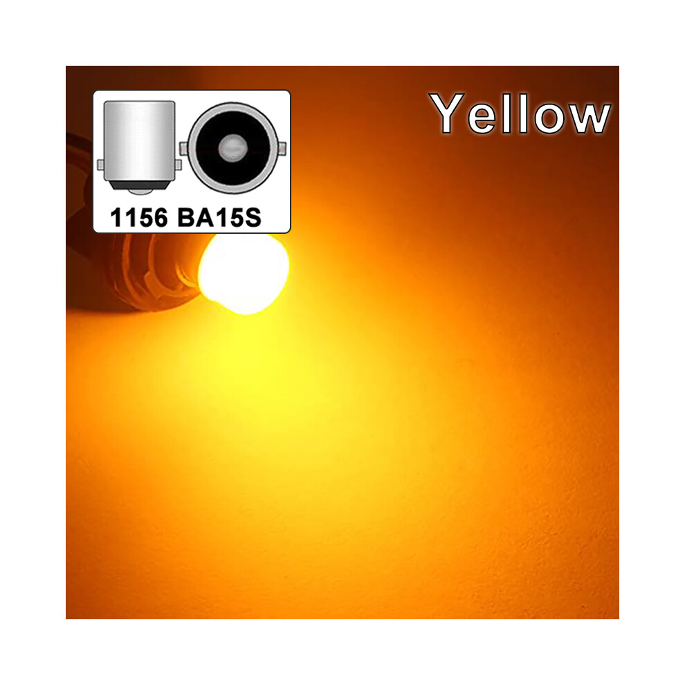 Aihontai Light 1/10 Pcs P21/5W Ba15s 1156 P21w Bay15d 1157 Led Bulbs Car 12V 7000K