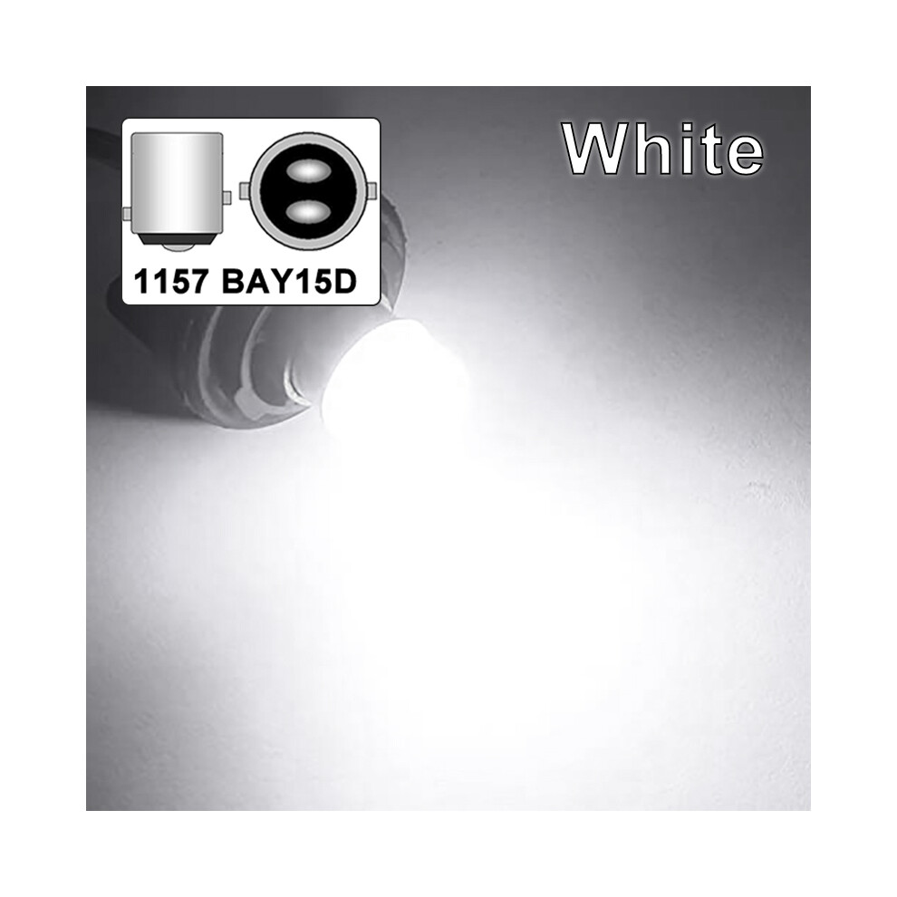 Aihontai Light 1/10 Pcs P21/5W Ba15s 1156 P21w Bay15d 1157 Led Bulbs Car 12V 7000K