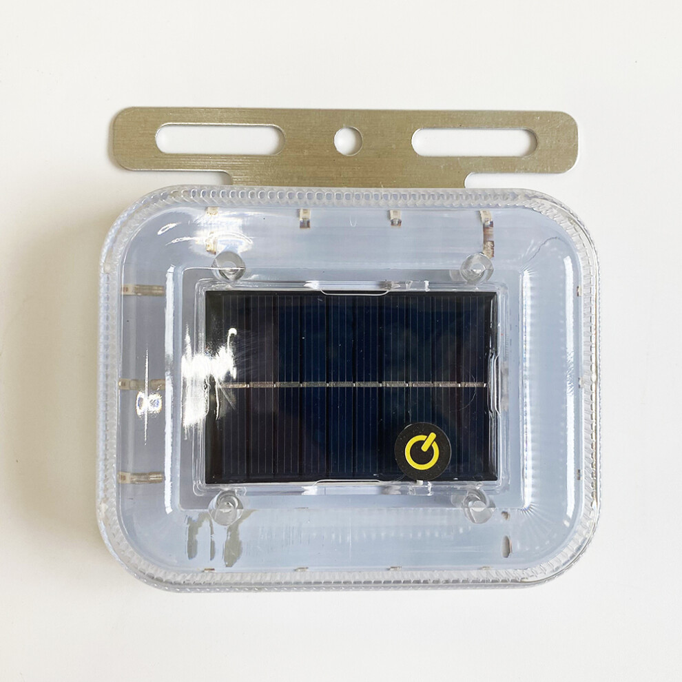2Pcs Solar Led Flashing Warning Car Lights Truck Trailer Motorcycle Anti-Collision 9158107020214