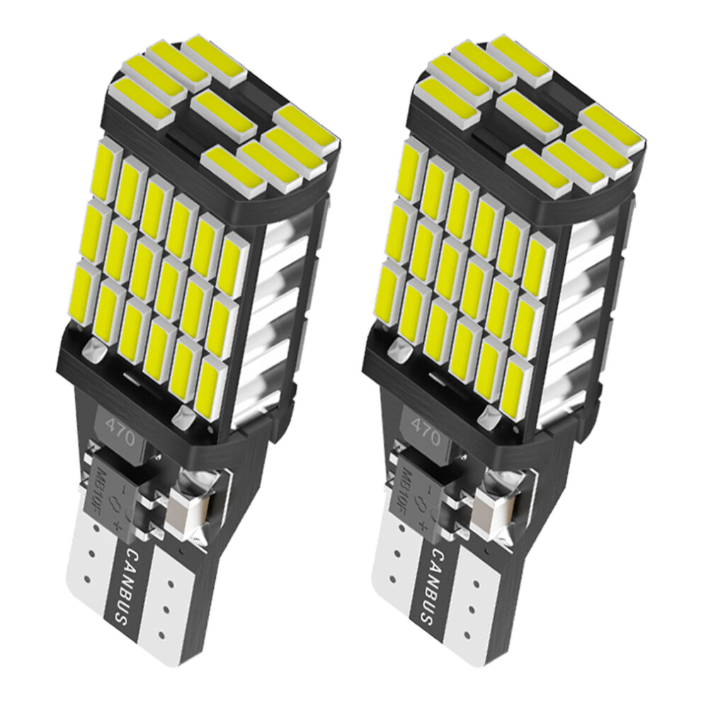 2/6Pcs T15 W16w 921 912 T16 T10 902 Led Bulbs High Power 45Pcs 4014Smd 9158107028906