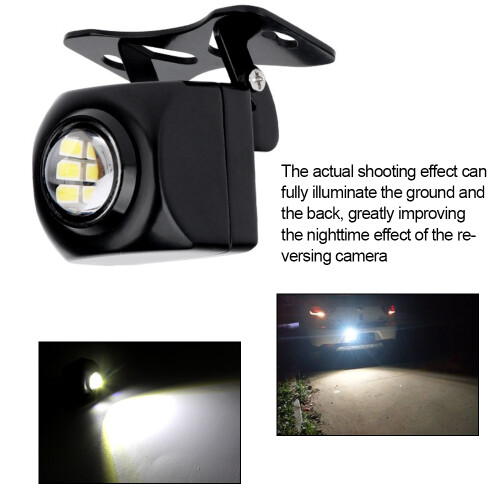 1x External LED Reversing lamp 6500K Mini Auxiliary Reverse car light 1