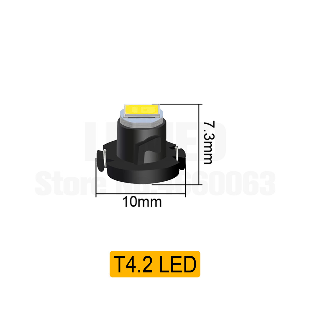 10pcs T3 T4.2 T4.7 T5 74 Led Bulb Interior car lights Indicator Dashboard-image-OPC-PFH79GR-NEW