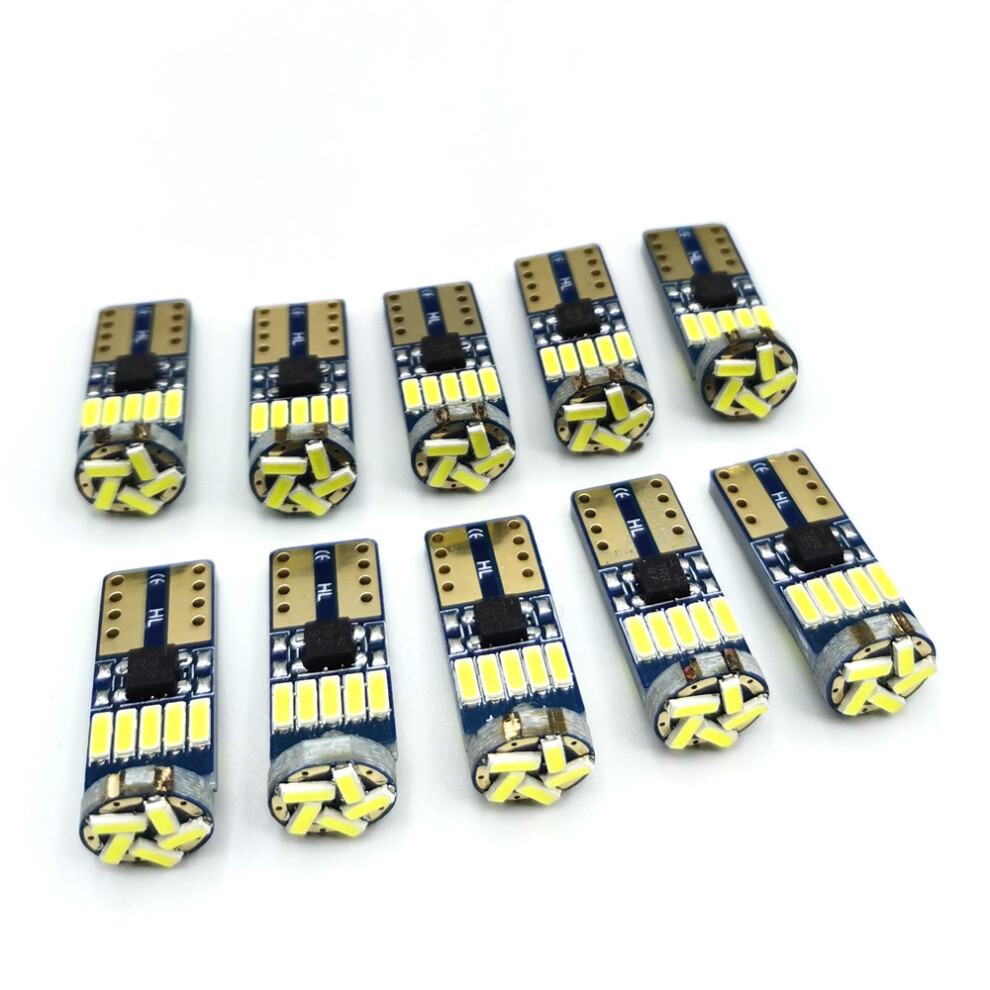 2/10Pcs Led W5w T10 Led Signal Lamp 501 194 Bulbs 4014Smd Clearance Car 9158107034600