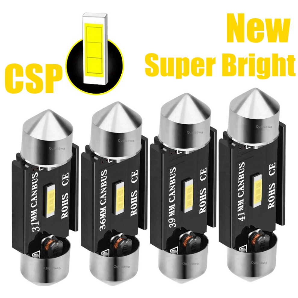 New Festoon Csp Led Bulbs 31Mm 36Mm 39Mm 41Mm C5w C10w Super Bright Dome 9158107038578