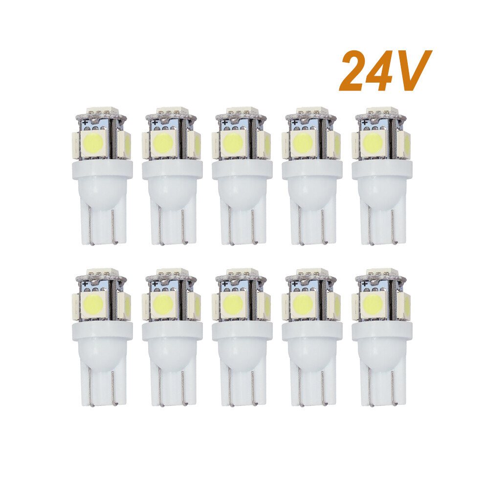 10Pcs T10 W5w 168 194 5 Smd 5050 Led Auto Side Led Car Ing Car Light 9158107035300