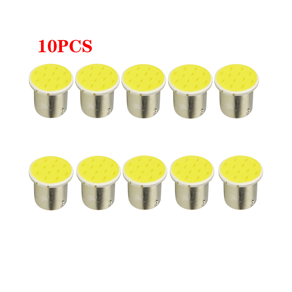 10 Pcs Led Bulb P21w 1156 Ba15s 1157 Bay15d Turn Signal Car Cob Light 9158107038066