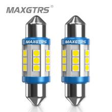 2x C5W LED Bulb CANBUS 12V Festoon 31mm 36mm 41mm C10W Interior car light