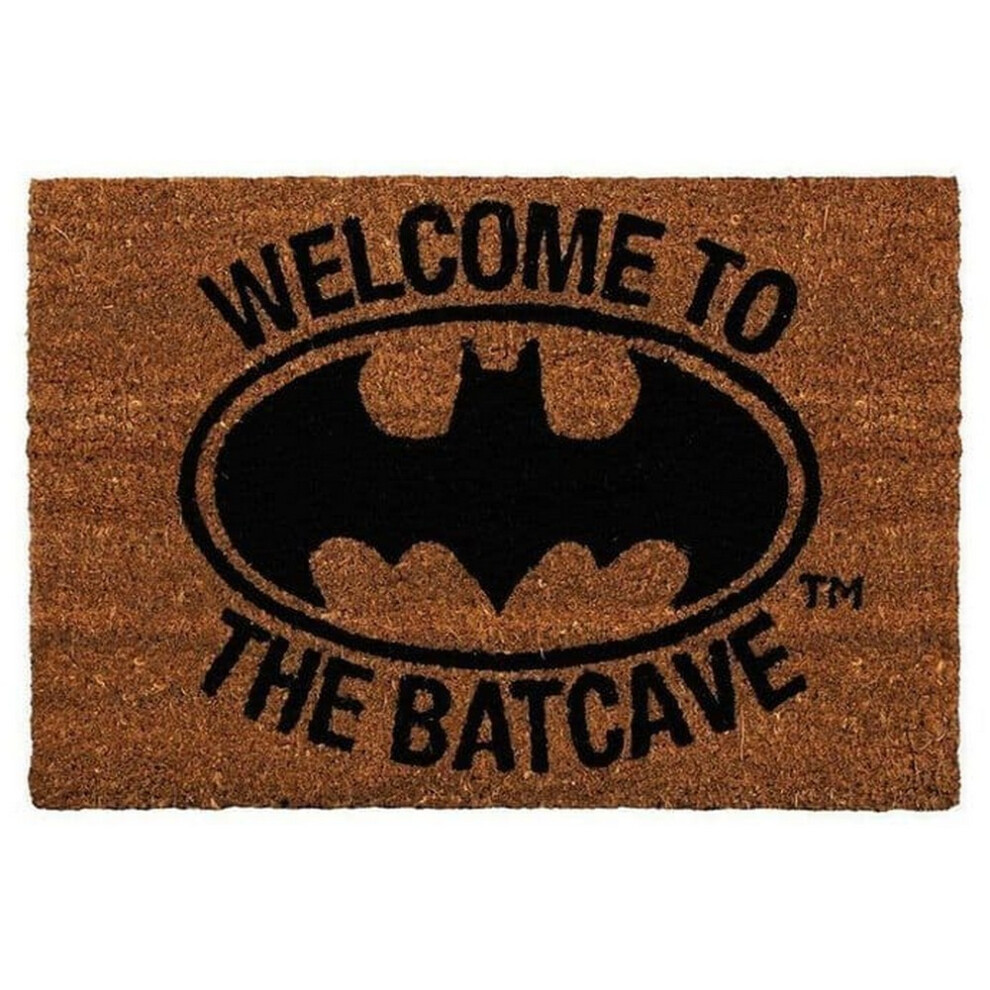 Welcome To The Batcave Door Mat