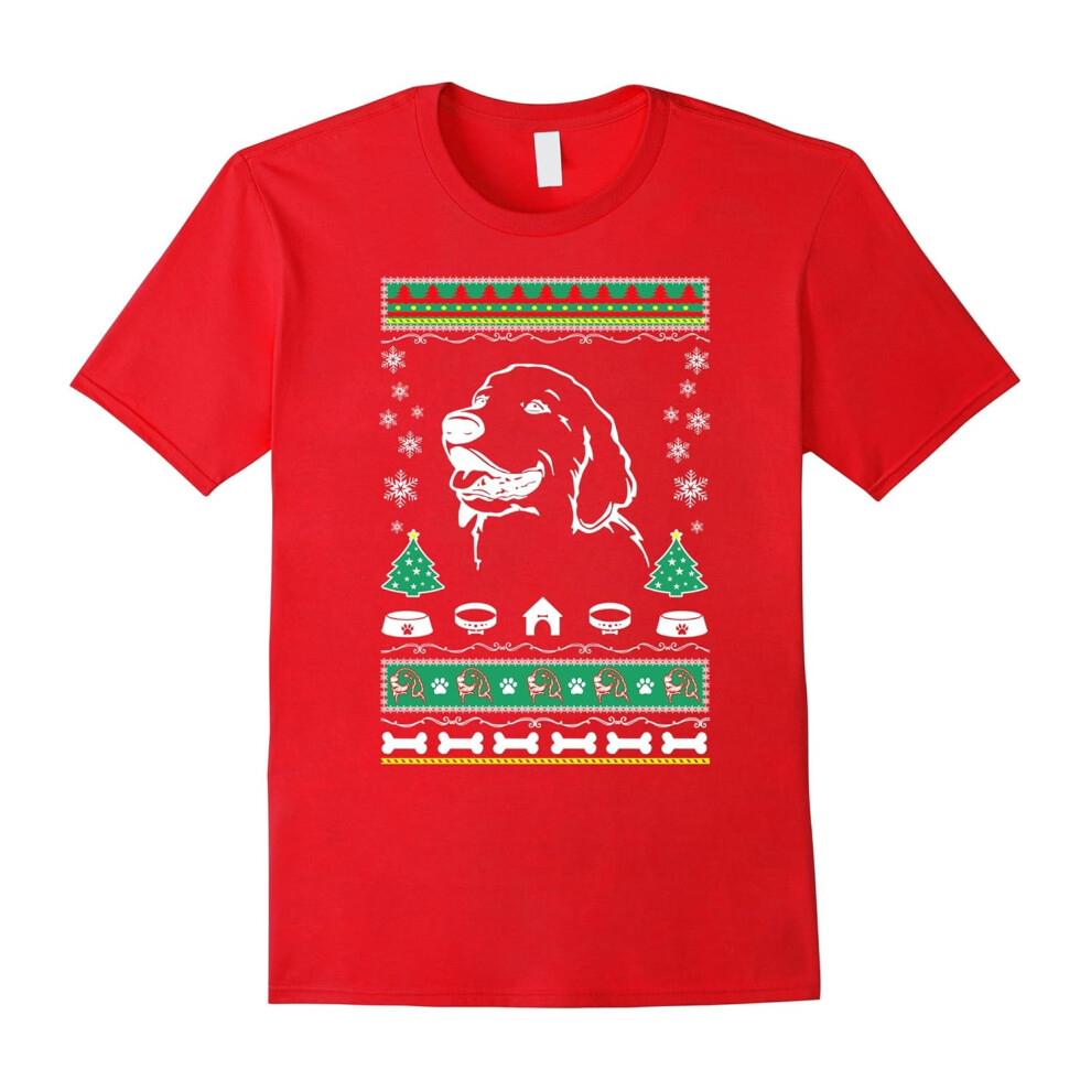 (XXXL) Ugly Xmas Sweater Gifts For Golden Retriever dog lovers-Father's Day