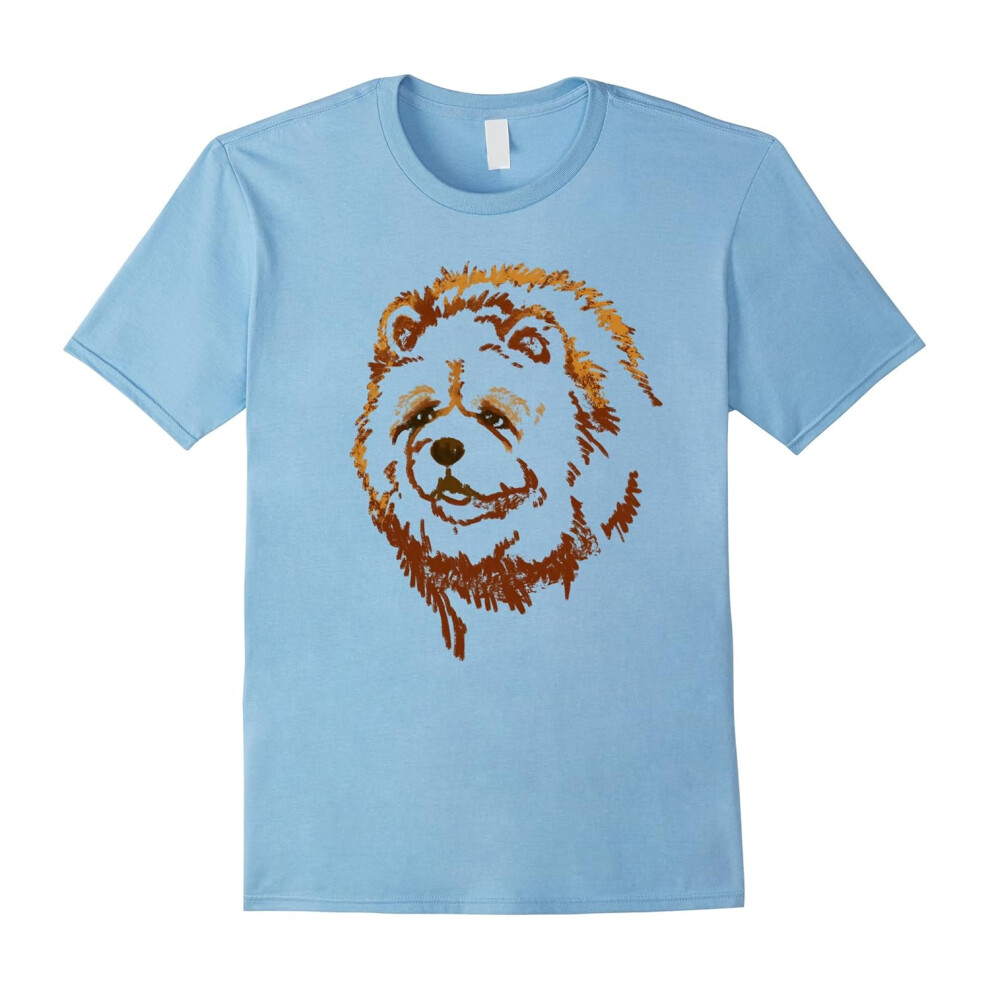 (L) Chow Chow Dog T Shirt I Love Chow Chow-Father's Day