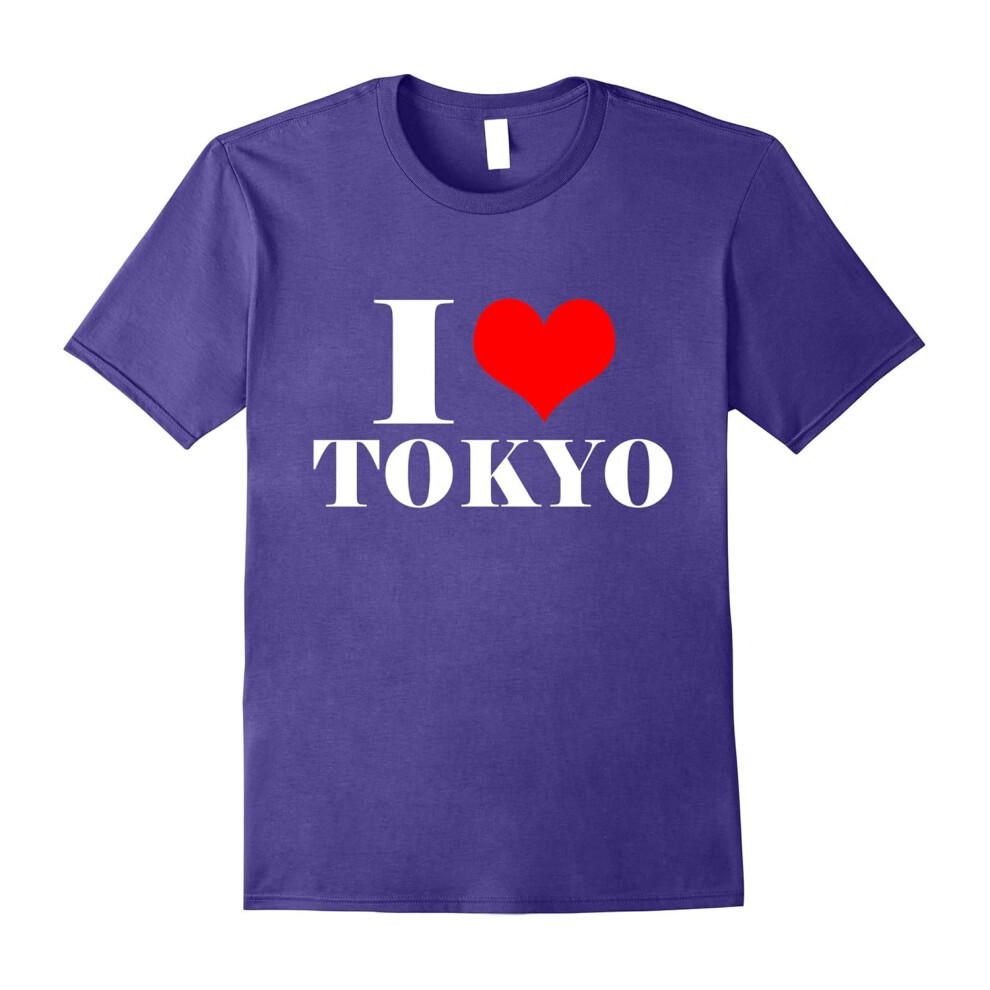 (L) I Love Tokyo T Shirt , I Heart Tokyo Tee Japan Shirt-Father's Day