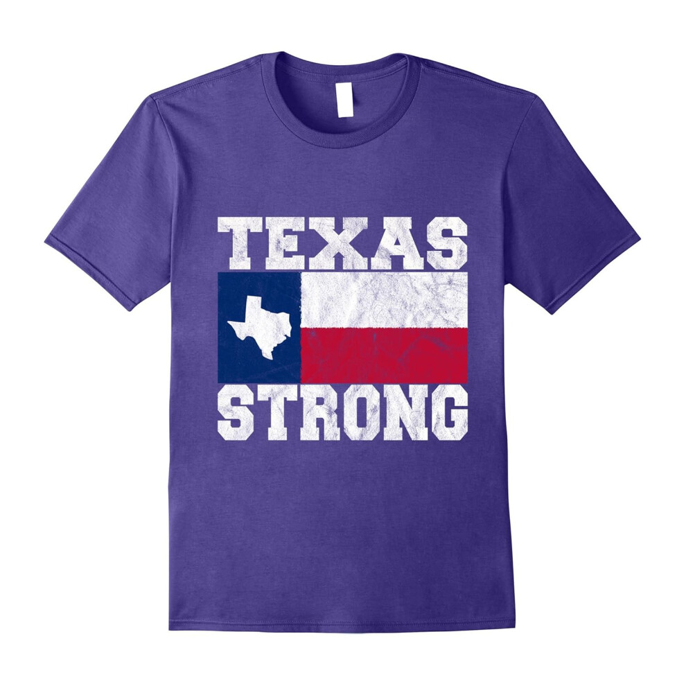 (M) Texas Strong â I Love Texas T-Shirt-Father's Day