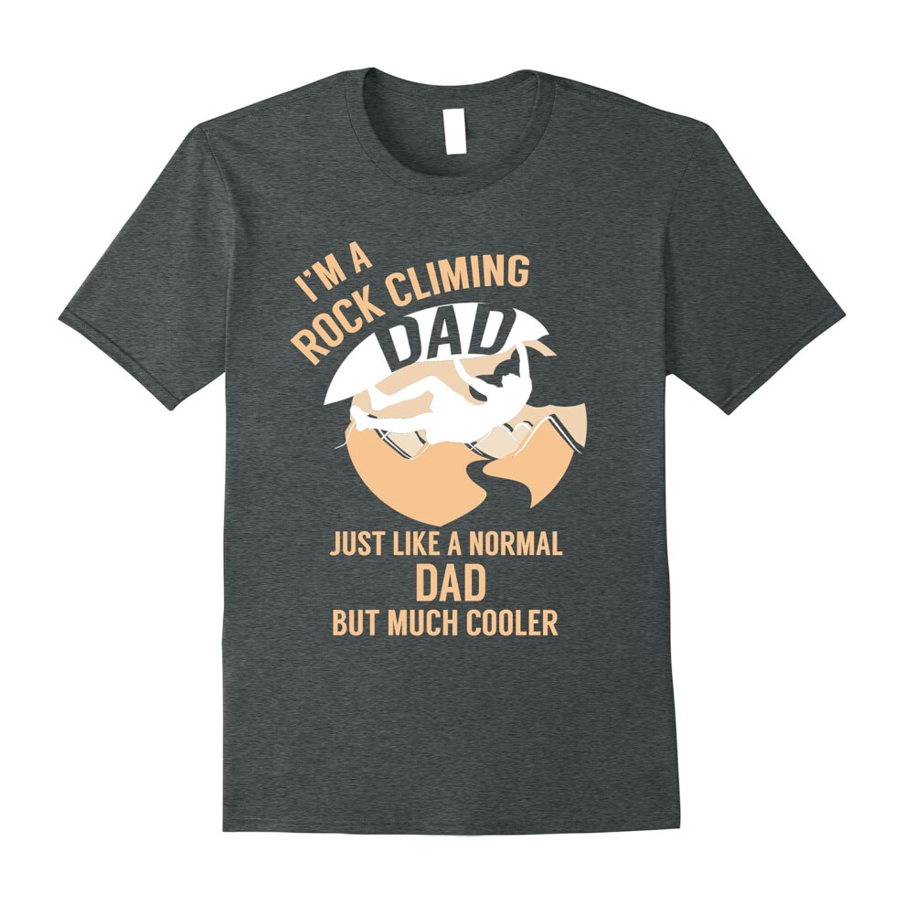 (XXL) I'm Rock Father's Dayimbing Dad T-shirt Gift For Outdoors Lovers-Father's Day