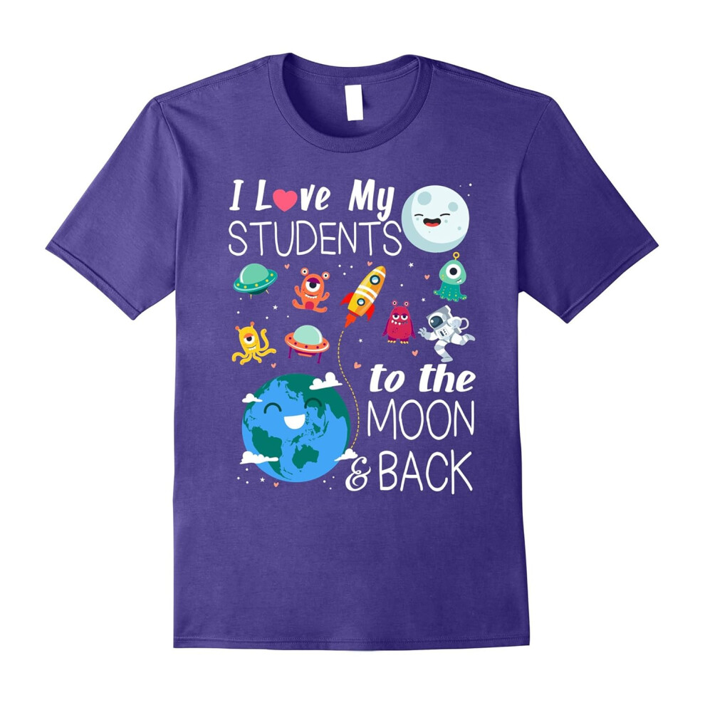 (XXL) I love my students to the moon and back T-shirt-Father's Day