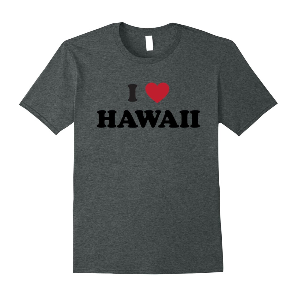 (L) I love heart State of Hawaii Vacaction Shirt-Father's Day