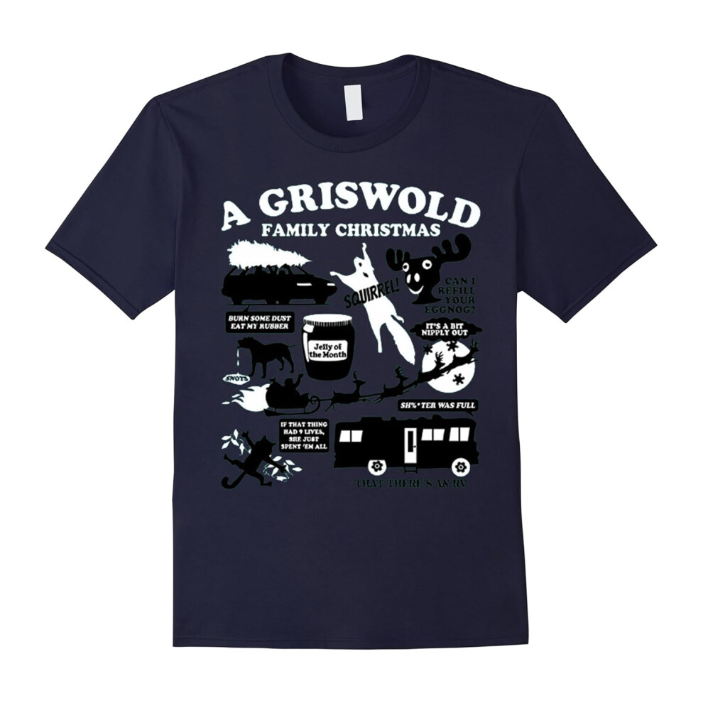 (XL) A Griswold Family Christmas T-Shirt-Father's Day