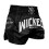 (X-Large) Wicked1 Block Muay Thai Shorts - Black 1