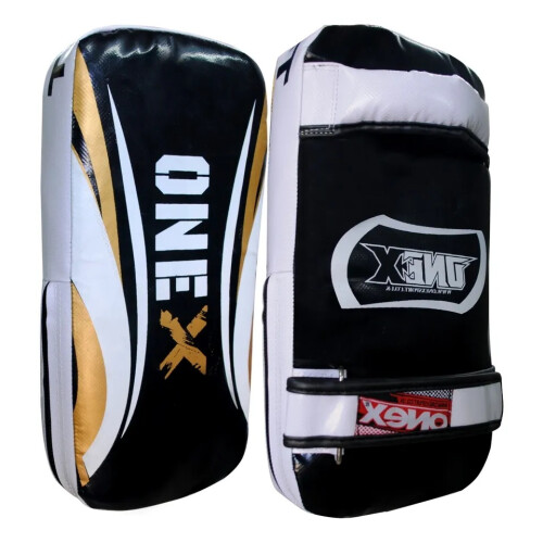(Junior Boxing pad pair Black/white) Thai Pad Kick Strike Shield Kids Pads Training