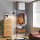 SoBuy KLS07-SCH, Adjustable Wardrobe Organiser Clothes Shelf 4