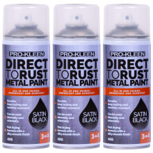 (3) Pro-Kleen Direct to Rust Quick Drying Paint