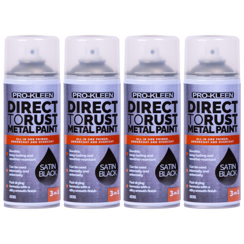 Pro-Kleen (4) Pro-Kleen Direct to Rust Quick Drying Paint