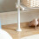 SoBuy KLS07-W, Adjustable Wardrobe Organiser Clothes Shelf System 11