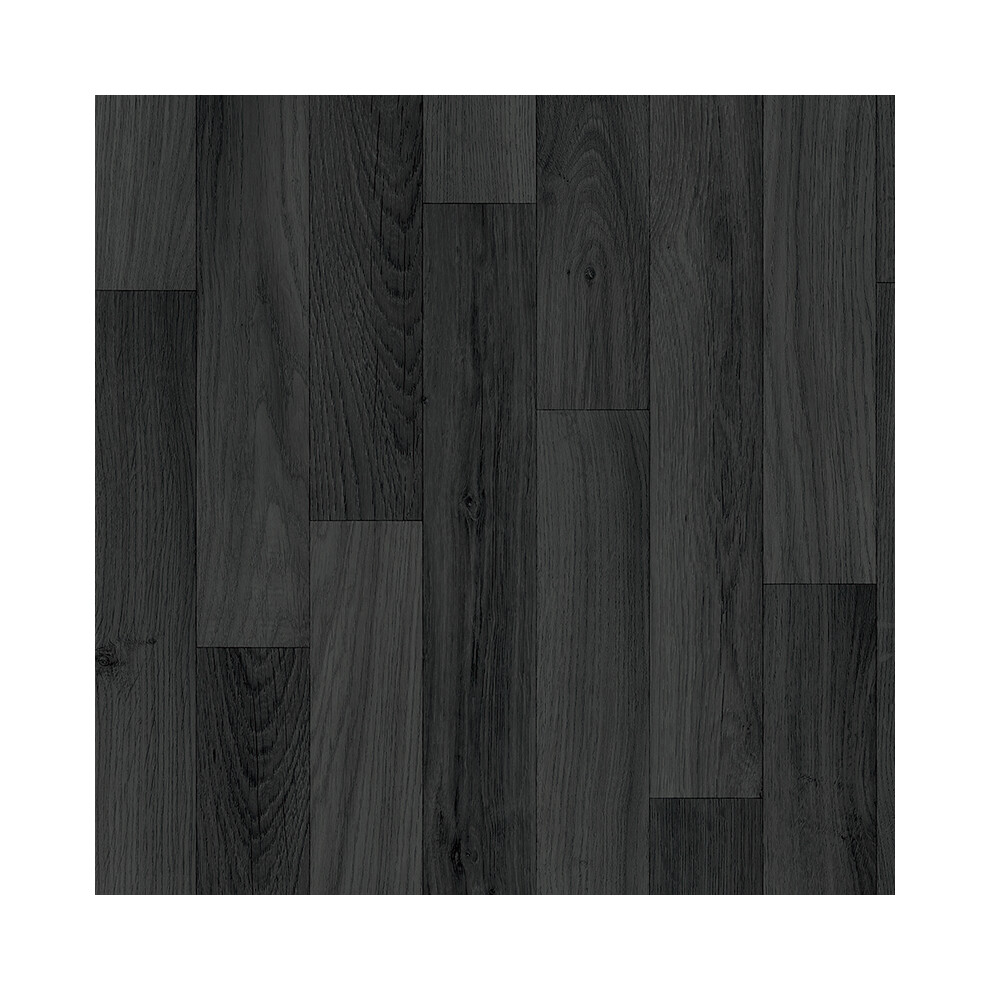 (1m(3'3") X 2m(6'6")-2m², Black) Anti-Slip Vinyl Flooring For Kitchen, Bathroom, 2.8mm  Cushion Backed Vinyl Sheet