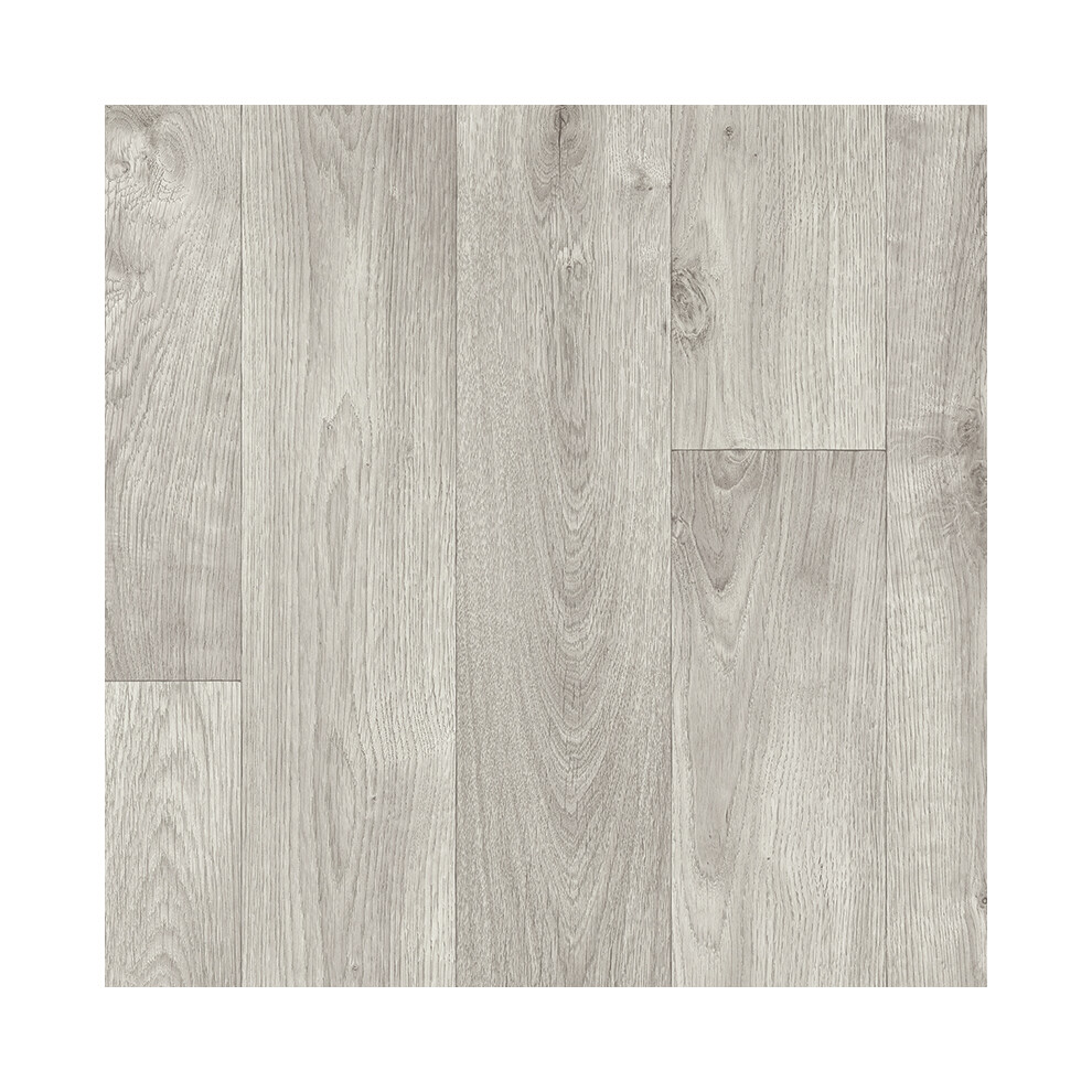 (4M(13'1") X 2M(6'6")-8Mâ², Light Grey) Anti-Slip Vinyl Flooring For Kitchen, Bathroom, 2.8Mm Cushion Backed Vinyl Sheet 9501175216124