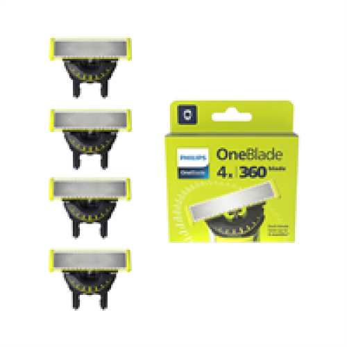Philips OneBlade 360 Ersatzklingen QP440/50 4er-Pack