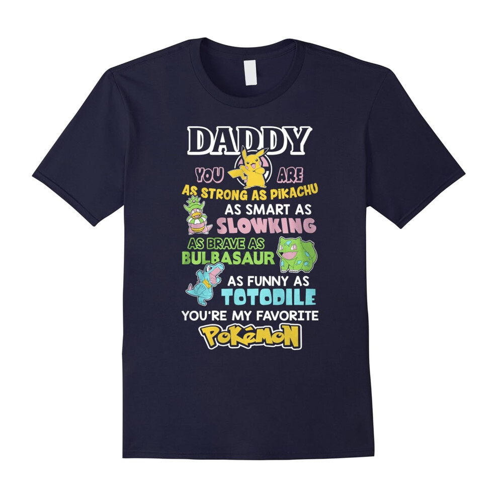 (L) Men's You're my favorite Daddy T-Shirt-Father's Day