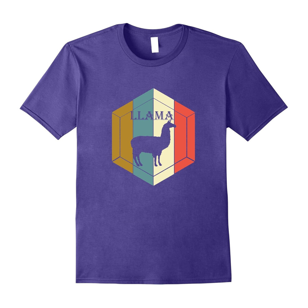 (S) Llama â Father's Dayassic Vintage Retro Lovely Animal Tee Gifts-Father's Day