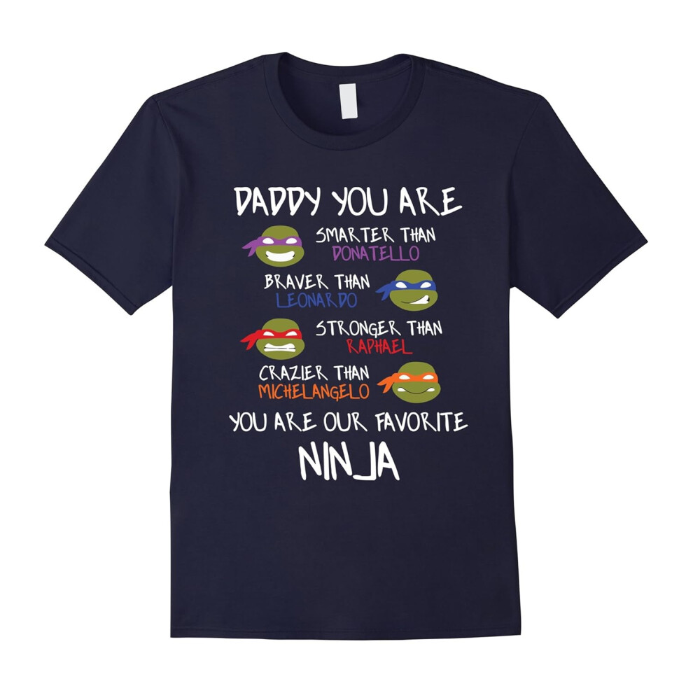 (XL) Daddy You Are My Favorite Ninja â Superhero T Shirt Gifts-Father's Day