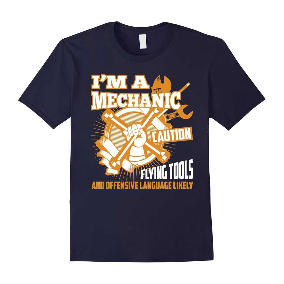 (XXXL) I Am A Mechanic T Shirt Funny Mechanic Gifts For Him Men Tee-Father's Day