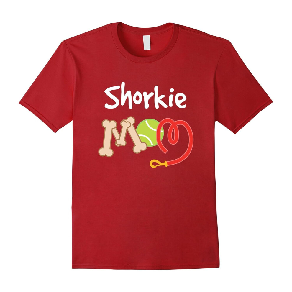 (M) Shorkie Dog Mom Shirt Gifts Cute Pet Owner Tee-Father's Day